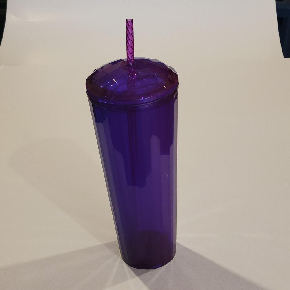 Starbucks 2021 Fall Purple Dome 24oz Cup Tumbler Mermaid Siren